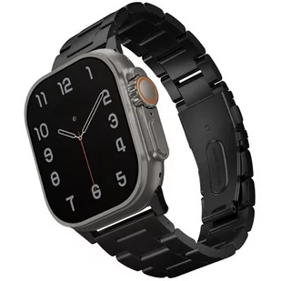 Pasek UNIQ Osta do Apple Watch 42/44/44/49mm Czarny UNIQ-49MM-OSTABLK - Akcesoria do smartwatchy - miniaturka - grafika 1