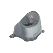 Nocniki - MALTEX Nocnik 2K z pozytywką Konik stalowy szary - miniaturka - grafika 1