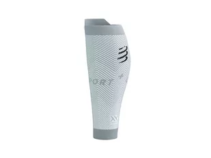 COMPRESSPORT Opaski kompresyjne na łydki R2V3 OXYGEN white - Pozostały sprzęt i akcesoria do ćwiczeń - miniaturka - grafika 3