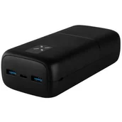 Powerbanki - Fixed Powerbank Zen 30 s LCD PD 20W 30 000 mAh FIXZEN-30-BK Czarna - miniaturka - grafika 1