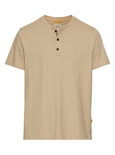 Camel Active Koszulka w kolorze beżowym - Koszulki męskie - miniaturka - grafika 1