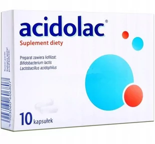 Medana Acidolac 10 Kaps. - Przeziębienie i grypa - miniaturka - grafika 1