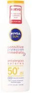 Balsamy i kremy do opalania - Mleczko przeciwsłoneczny Nivea Sun Sensitive SPF50+ Milk 200 ml (4005900613264) - miniaturka - grafika 1