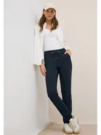Spodnie damskie - Cecil Spodnie w kolorze granatowym - miniaturka - grafika 1