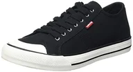 Trampki męskie - Levi's Hernandez, trampki męskie, Regular Black, 39 EU - miniaturka - grafika 1