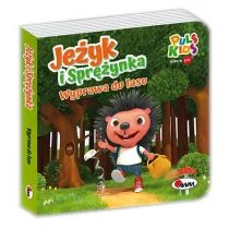 AWM Wyprawa do lasu. Jeżyk i Sprężynka - Katarzyna Vanevska - Baśnie, bajki, legendy - miniaturka - grafika 2