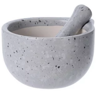 Moździerz kuchenny z tłuczkiem ceramiczny None - Pozostałe akcesoria kuchenne - miniaturka - grafika 1