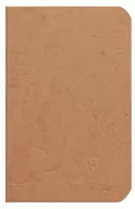 Zeszyty szkolne - Clairefontaine"Age Bag" brun Notesbog 9x14cm, 96 sider/48 ark, 90gram hvidt papir, linieret, karton omslag - miniaturka - grafika 1
