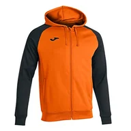 Bluzy męskie - Joma Męska bluza z kapturem Academy IV pomarańczowa pomarańczowy, czarny XS 101967881 - miniaturka - grafika 1