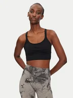 Bielizna sportowa damska - Athlecia Biustonosz sportowy Foan V2 W Seamless EA243347 Czarny - miniaturka - grafika 1
