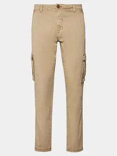 Blend Spodnie materiałowe 20716450 Beżowy Slim Fit - Spodnie męskie - miniaturka - grafika 1