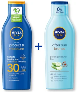 NIVEA SUN Balsam do opalania + balsam po opalaniu - Balsamy i kremy do opalania - miniaturka - grafika 1