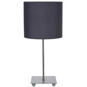 Lampy stojące - Home Styling Collection Lampka stołowa metalowa stojąca wys 47 cm czarna B0796W4KQ5 - miniaturka - grafika 1