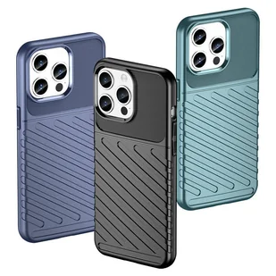 Pancerne etui iPhone 15 Pro Max Thunder Case - czarne - Etui i futerały do telefonów - miniaturka - grafika 7