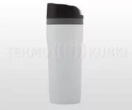 Kubki termiczne - Kubek termiczny SLIM 350 ml (biały) - miniaturka - grafika 1