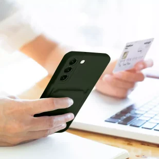 Etui futerał CARD CASE do Samsung Galaxy A25 5G zielony - Etui i futerały do telefonów - miniaturka - grafika 8