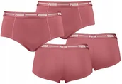 Majtki damskie - MINI SHORTY PUMA 2PACK MAJTKI CIEMNY RÓŻ ROZM. S - miniaturka - grafika 1