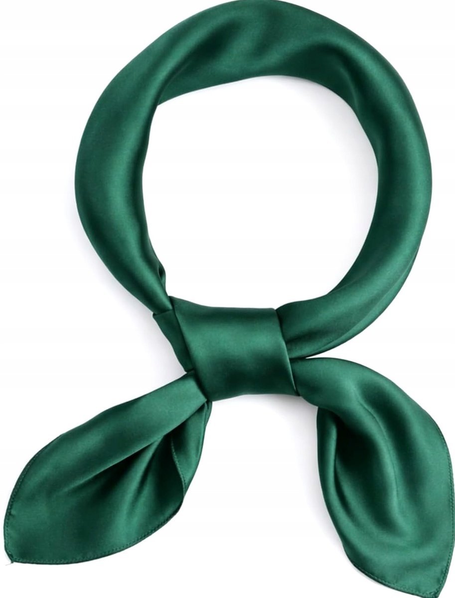 CHUSTA DAMSKA 70X70CM JEDWABISTY KWADRATOWY SATYNOWY ELEGANCJI SZAL