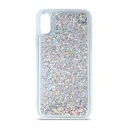 Etui i futerały do telefonów - TFO Nakładka Liquid Sparkle TPU do Samsung Galaxy A22 5G srebrna - miniaturka - grafika 1