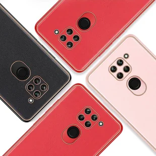 Dux Ducis Yolo eleganckie etui pokrowiec ze skóry ekologicznej Xiaomi Redmi 10X 4G / Xiaomi Redmi Note 9 czerwony - Etui i futerały do telefonów - miniaturka - grafika 13