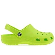 Klapki i japonki damskie - Klapki Crocs Classic Clog 206991-3UH - zielone - miniaturka - grafika 1