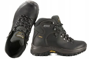 Grisport 10303D143G Buty Trekkingowe Membrana Skóra vibram grafit - Buty trekkingowe męskie - miniaturka - grafika 1