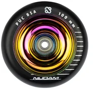 Akcesoria do skatingu - Kółka do hulajnogi wyczynowej Neo Chrome Nijdam 100mm x2 - miniaturka - grafika 1