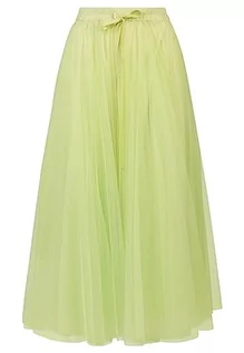 Spódnice - Kraimod Spódnica tiulowa z satynową kokardką, zielony (Lime Green), 38 - grafika 1