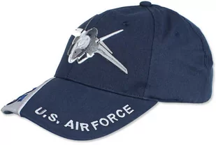 Czapka z daszkiem Fostex F-35 Lightning II - granatowa (13638) SP - Czapki męskie - miniaturka - grafika 1