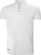 Koszulki męskie - Helly Hansen T-shirt HELLY HANSEN Manchester Polo, white 4XL - miniaturka - grafika 1