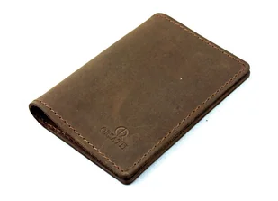 SLIM WALLET, cienki portfel męski marki Orsatti, jasny brąz - Portfele - miniaturka - grafika 1