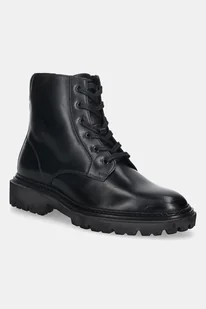 Gant botki skórzane Ivyhill damskie kolor czarny na płaskim obcasie 31531116 - Botki damskie - miniaturka - grafika 1