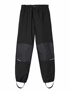 NAME IT Nknalfa Pant Solid Noos chłopięce spodnie przeciwdeszczowe, czarny, 92 - Spodnie i spodenki dla chłopców - miniaturka - grafika 1