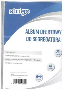 Strigo Album ofertowy A4 koszulek STRIGO - Artykuły biurowe - miniaturka - grafika 2