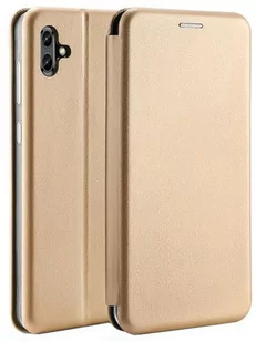 Etui z klapką Beline Book Magnetic do Samsung Galaxy xCover 6 Pro Gold (5905359813163) - Etui i futerały do telefonów - miniaturka - grafika 1