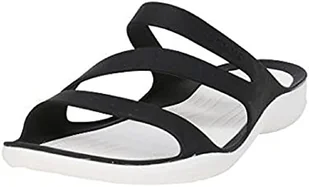 Crocs Kobieta Swiftwater Sandal, Sandały, Czarny/Biały, 39/40 EU - Moda i Uroda OUTLET - miniaturka - grafika 1