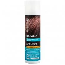 Sante Dr Santé Keratin szampon regenerująco-nawilżający do włosów łamliwych matowych Keratin Arginine and Collagen 250 ml - Szampony do włosów - miniaturka - grafika 1