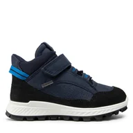 Buty dla chłopców - Trzewiki ECCO Exostrike Kids GORE-TEX 76194260159 Granatowy - miniaturka - grafika 1