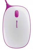 Myszki - Microsoft Express Mouse różowa X17-35128-01 - miniaturka - grafika 1