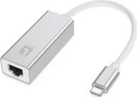 Adaptery i przejściówki - Adapter USB LevelOne LevelOne Adapter USB-C -> GBit-LAN USB-0402 V4 - miniaturka - grafika 1