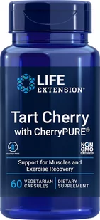 Life Extension - Tart Cherry + CherryPure, 60 vkaps - Witaminy i minerały - miniaturka - grafika 1