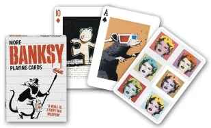 Karty poj. international More Banksy PIATNIK - Gry karciane - miniaturka - grafika 1