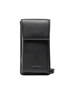 Calvin Klein Etui na telefon Roped Phone Pouch K60K609193 Czarny - Etui i futerały do telefonów - miniaturka - grafika 1
