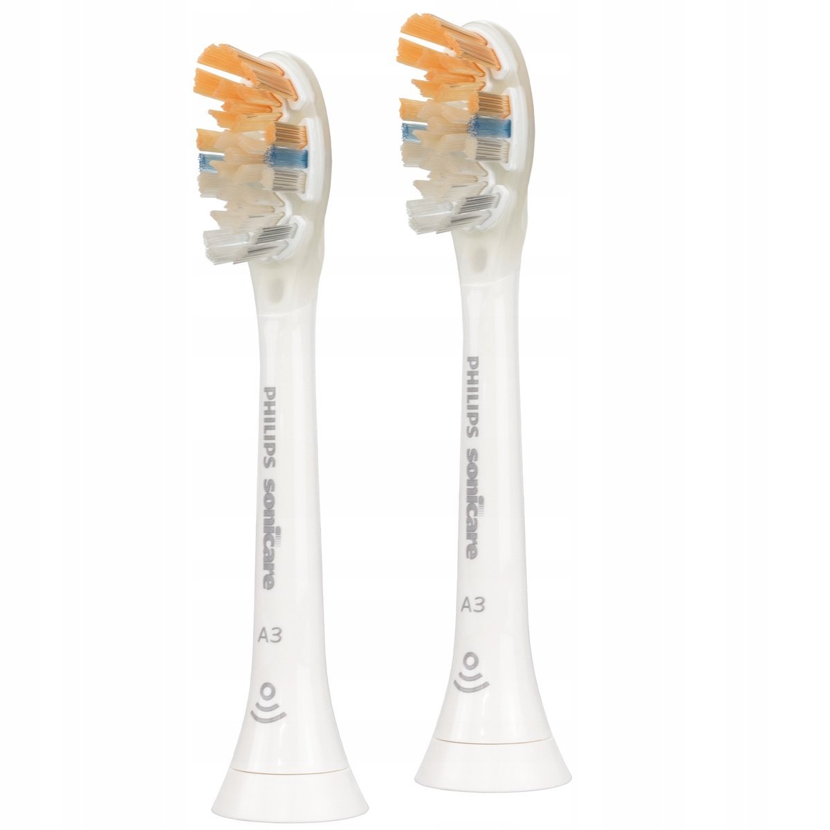 Końcówki Premium A3 PHILIPS Sonicare HX9092/10, 2 szt. - All-in-One do zębów plamy dziąsła kompatybilne szczoteczki soniczne wymienne