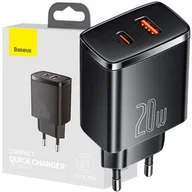 Ładowarki do telefonów - Ładowarka sieciowa Baseus Compact Quick Charge 20W - miniaturka - grafika 1