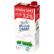 Mleko - Mlekpol Mazurski Smak Mleko 3,2 % 1 l - miniaturka - grafika 1