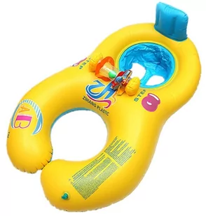 Ponton koło z siedziskiem dla mamy i dziecka - Materace dmuchane i koła do pływania - miniaturka - grafika 3