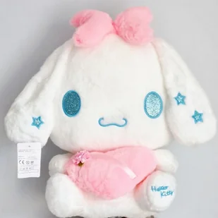 Maskotka pluszak Cinnamoroll Sanrio z sercem i kokardą 36 cm - Maskotki i pluszaki - miniaturka - grafika 1