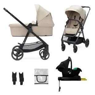 Wózek wielofunkcyjny KINDERKRAFT Newly 4w1 Mink Pro Beżowy - Wózki dziecięce - miniaturka - grafika 1