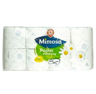 WIODĄCA MARKA Mimosa Papier toaletowy o zapachu rumianku 8 szt. - Papier toaletowy - miniaturka - grafika 1